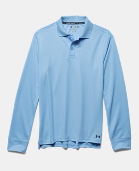 Boys' UA Uniform Long Sleeve Polo 1 Color $34.99