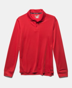 Boys' UA Uniform Long Sleeve Polo 1 Color $34.99