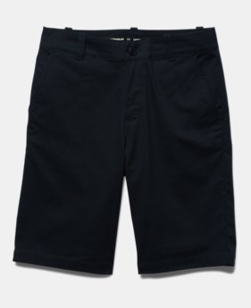 Boys' UA Uniform Chino Shorts – Pre-School 1 Color Available $39.99