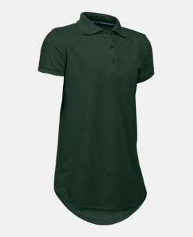Girls UA Uniform Short Sleeve Polo 1 Color Available $29.99 to $30