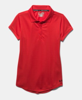 Girls UA Uniform Short Sleeve Polo $29.99