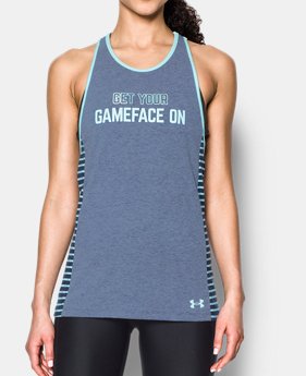 Women's UA Rest Day Game Face Tank 1 Color $14.99