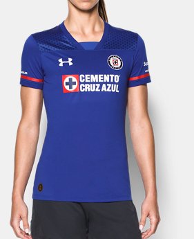 Women's Cruz Azul Home Replica Jersey 1 Color $90