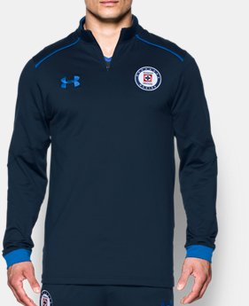 Men's Cruz Azul ¼ Zip Training Top 1 Color $85