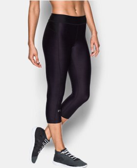 Women's UA HeatGear® Armour Printed Capris 1 Color $22.49