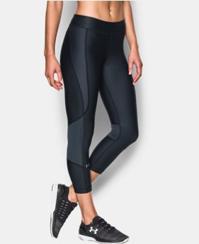 Women's UA HeatGear® Armour Printed Crop LIMITED TIME: FREE SHIPPING 1 Color $59.99