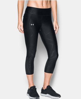 Women's UA Fly-By Printed Capris 4 Colors $64.99