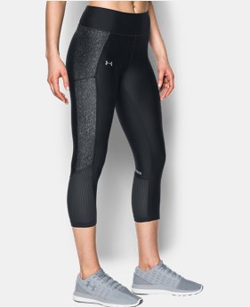 Women's UA Fly-By Printed Capris 5 Colors $64.99