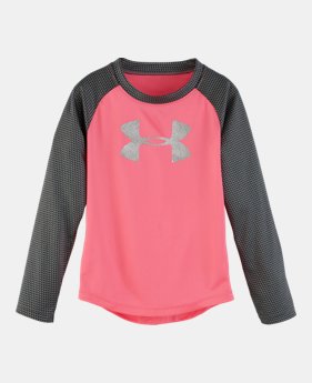 Girls' Infant UA Checkpoint Shimmer Raglan 1 Color $27.99