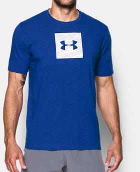 Men's UA Camo Boxed Logo T-Shirt 1 Color $24.99