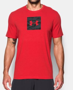 Men's UA Camo Boxed Logo T-Shirt 1 Color $29.99