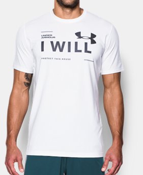 Men's UA I Will T-Shirt 1 Color $24.99