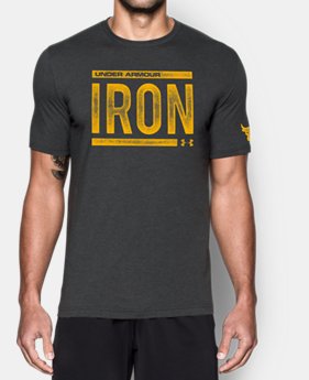 Men's UA x Project Rock Iron T-Shirt 2 Colors $29.99