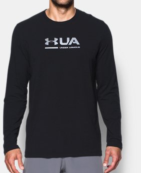 Men's UA Shift Center Chest Long Sleeve T-Shirt 1 Color $29.99