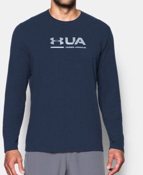Men's UA Shift Center Chest Long Sleeve T-Shirt 1 Color $29.99