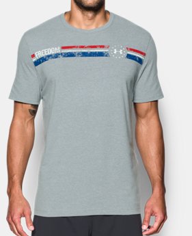 Men's UA Freedom American T-Shirt 1 Color Available $14.99