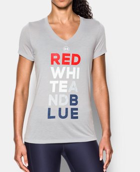 Women's UA Freedom V-Neck T-Shirt 1 Color Available $22.99