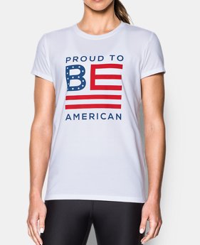 Women's UA Freedom Proud To Be T-Shirt 1 Color $24.99