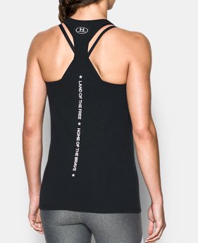 Women's UA Freedom Land Of The Free 1 Color $29.99