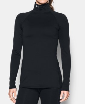 Women's ColdGear® Armour Mock Neck 2 Colors Available $38.99