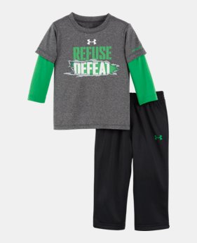 Boys' Newborn UA Refuse Defeat Set 1 Color $26.99