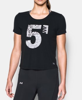 Women's UA 5 AM Boxy T-Shirt 1 Color $37.99