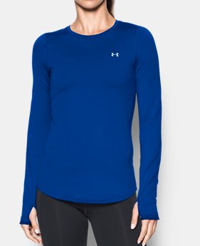 New Arrival Women's ColdGear® Armour Fitted Crew 1 Color $49.99