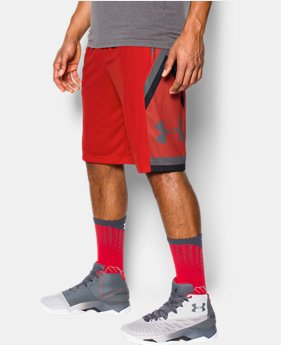 Best Seller Men's UA Space the Floor Shorts 1 Color Available $34.99