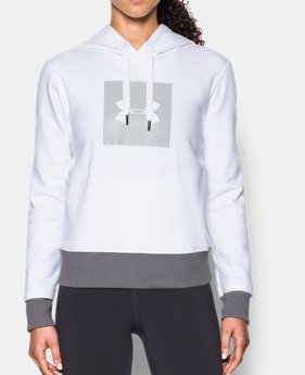 New Arrival Women's UA Threadborne™ Fleece Graphic Hoodie 1 Color $74.99