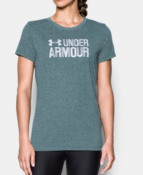Women's UA Threadborne™ Twist Graphic Short Sleeve 1 Color Available $24.74