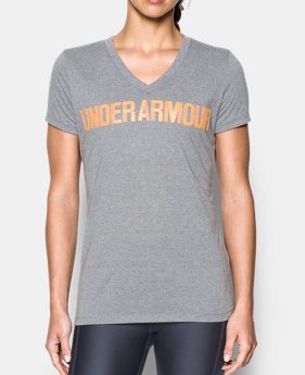 Women's UA Threadborne™ Twist Graphic V-Neck 2 Colors $32.99