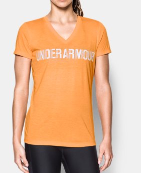 Women's UA Threadborneâ„¢ Twist Graphic V-Neck 1 Color $32.99