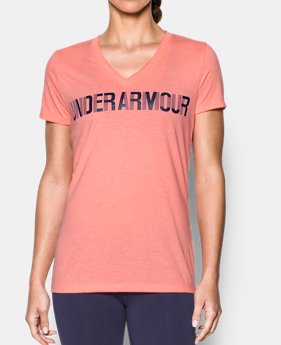 Women's UA Threadborne™ Twist Graphic V-Neck 4 Colors $23.99 to $29.99