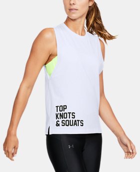 Women's UA Top Knots & Squats Muscle Tank 1 Color Available $29.99