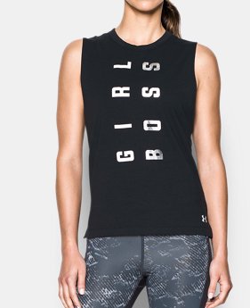 Women's UA Girl Boss Muscle Tank 1 Color $29.99