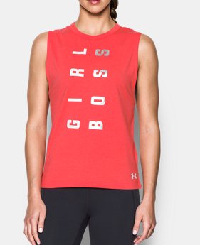 Women's UA Girl Boss Muscle Tank 1 Color $29.99