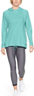 mint green under armour hoodie