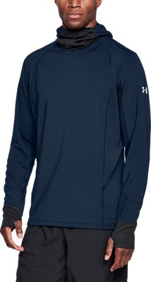 under armour mens coldgear reactor run balaclava hoodie