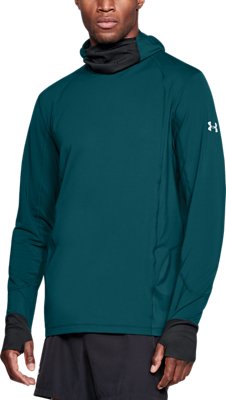 under armour mens coldgear reactor run balaclava hoodie