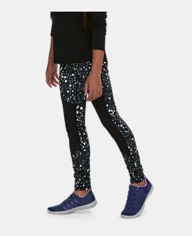 Girls' ColdGear® Printed Leggings 1 Color Available $37.49