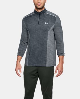 Men's UA Threadborne™ Seamless ¼ Zip 1 Color $59.99