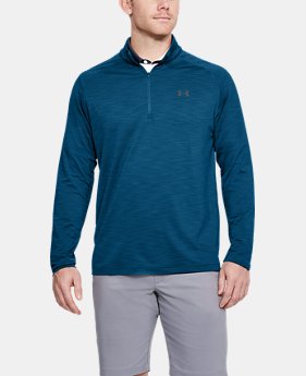 Best Seller Men's UA Playoff ¼ Zip 9 Colors Available $69.99