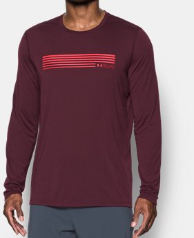 Men's UA Run Graphic Long Sleeve T-Shirt 1 Color $34.99