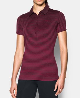 Women's UA Zinger Printed Polo 1 Color Available $48.74