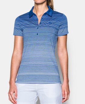 Women's UA Zinger Printed Polo 1 Color $64.99
