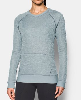 Women's UA Storm Sweaterfleece Crew 3 Colors $69.99