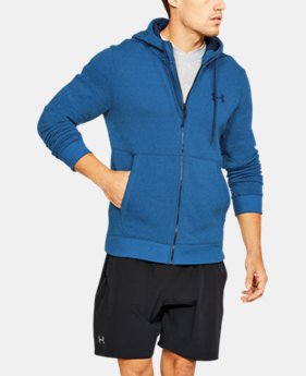 Best Seller Men's UA Threadborne™ Fleece Full Zip Hoodie 1 Color $79.99