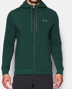 New Arrival Men's UA Threadborne™ Fleece Full Zip Hoodie 1 Color $69.99