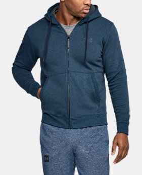 Best Seller Men's UA Threadborne™ Fleece Full Zip Hoodie 4 Colors $69.99