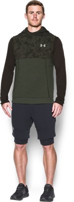 under armour fleece sleeveless hoodie